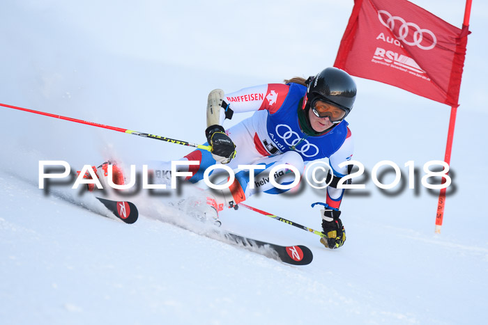 FIS Riesenslalom, Damen + Herren, Oberjoch, Bay. Jugendmeisterschaft, 14.02.2018