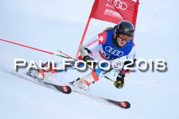 FIS Riesenslalom, Damen + Herren, Oberjoch, Bay. Jugendmeisterschaft, 14.02.2018