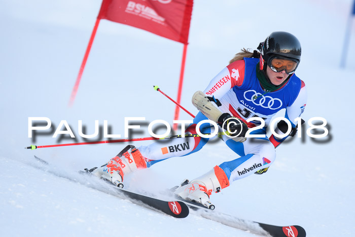 FIS Riesenslalom, Damen + Herren, Oberjoch, Bay. Jugendmeisterschaft, 14.02.2018