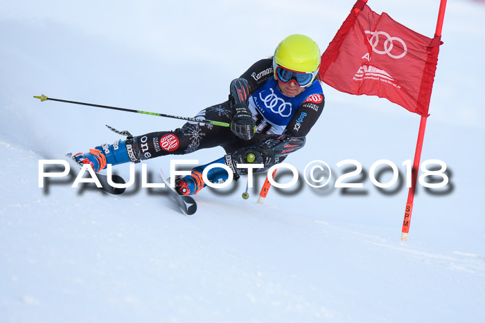 FIS Riesenslalom, Damen + Herren, Oberjoch, Bay. Jugendmeisterschaft, 14.02.2018