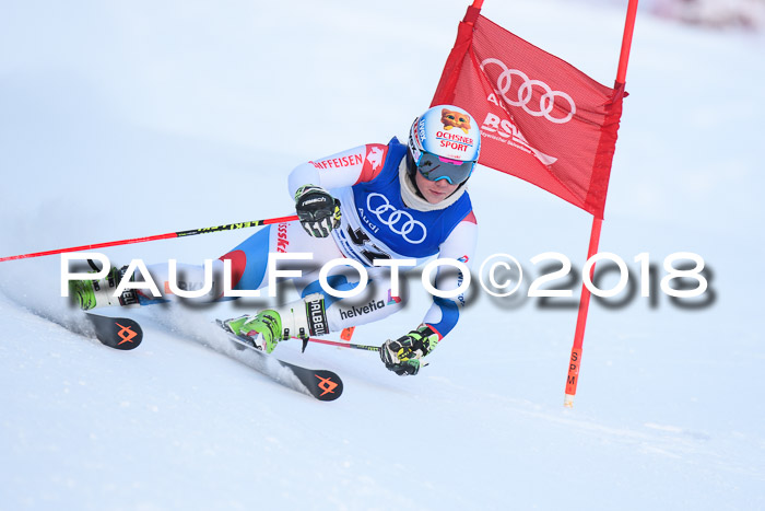 FIS Riesenslalom, Damen + Herren, Oberjoch, Bay. Jugendmeisterschaft, 14.02.2018