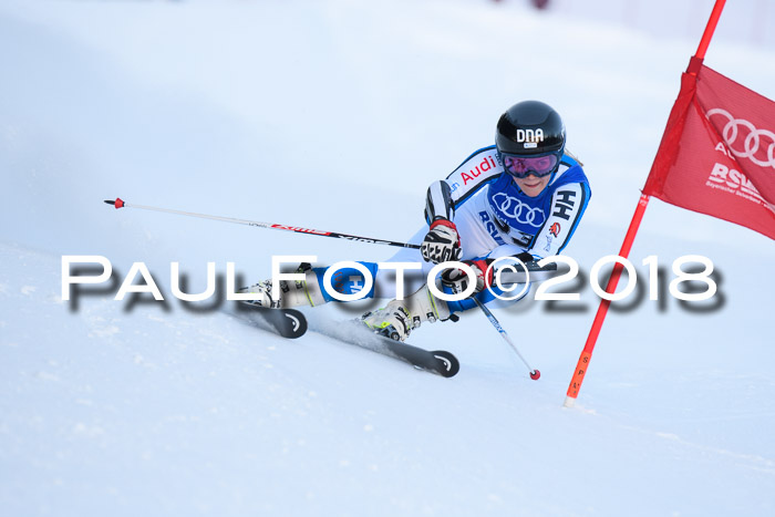 FIS Riesenslalom, Damen + Herren, Oberjoch, Bay. Jugendmeisterschaft, 14.02.2018