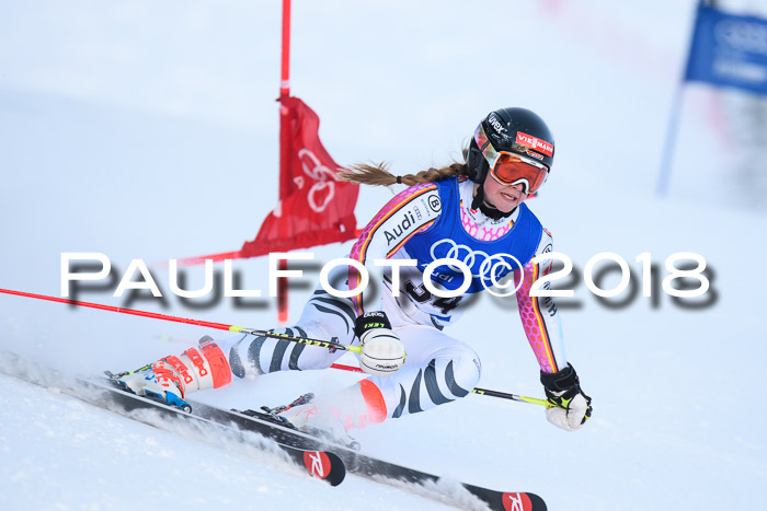 FIS Riesenslalom, Damen + Herren, Oberjoch, Bay. Jugendmeisterschaft, 14.02.2018