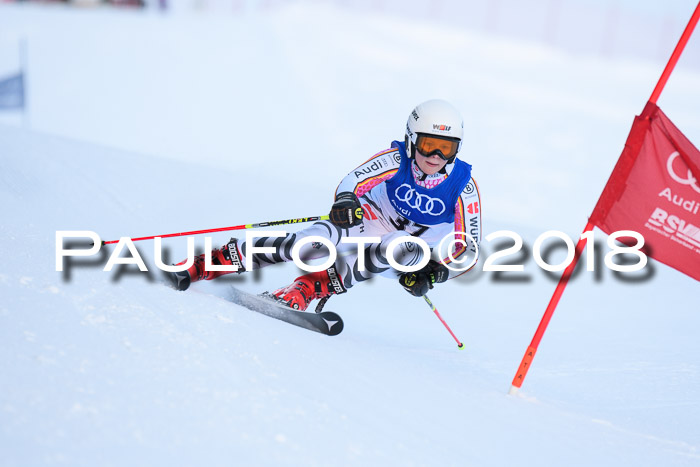 FIS Riesenslalom, Damen + Herren, Oberjoch, Bay. Jugendmeisterschaft, 14.02.2018