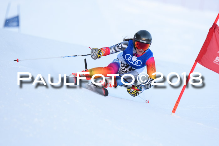 FIS Riesenslalom, Damen + Herren, Oberjoch, Bay. Jugendmeisterschaft, 14.02.2018
