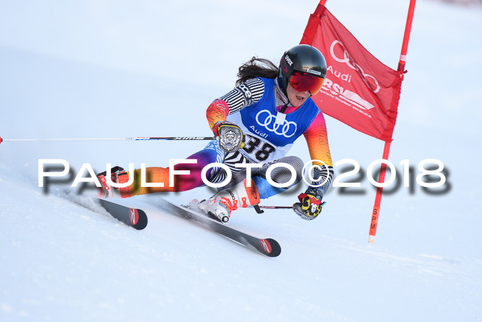 FIS Riesenslalom, Damen + Herren, Oberjoch, Bay. Jugendmeisterschaft, 14.02.2018