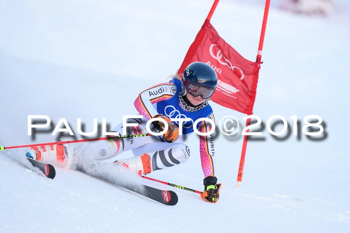 FIS Riesenslalom, Damen + Herren, Oberjoch, Bay. Jugendmeisterschaft, 14.02.2018