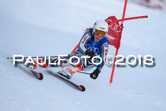 FIS Riesenslalom, Damen + Herren, Oberjoch, Bay. Jugendmeisterschaft, 14.02.2018