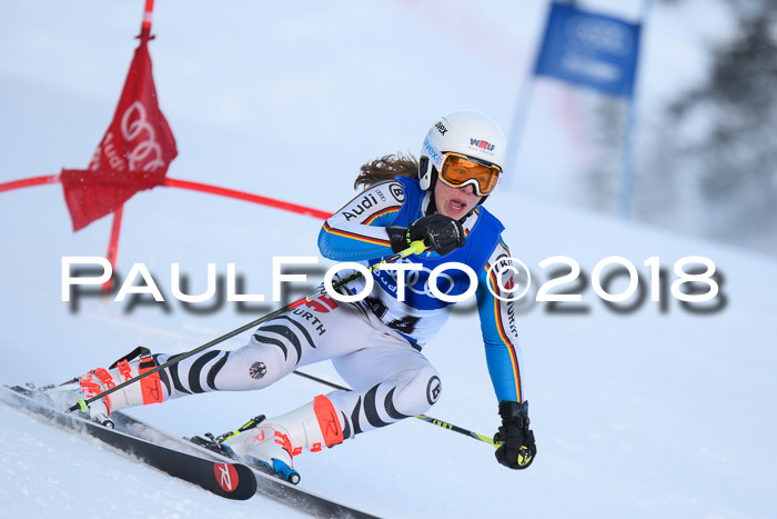 FIS Riesenslalom, Damen + Herren, Oberjoch, Bay. Jugendmeisterschaft, 14.02.2018