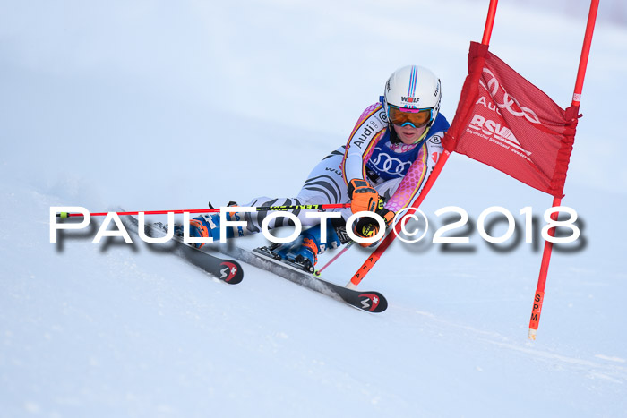 FIS Riesenslalom, Damen + Herren, Oberjoch, Bay. Jugendmeisterschaft, 14.02.2018
