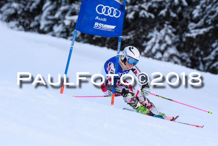 FIS Riesenslalom, Damen + Herren, Oberjoch, Bay. Jugendmeisterschaft, 14.02.2018