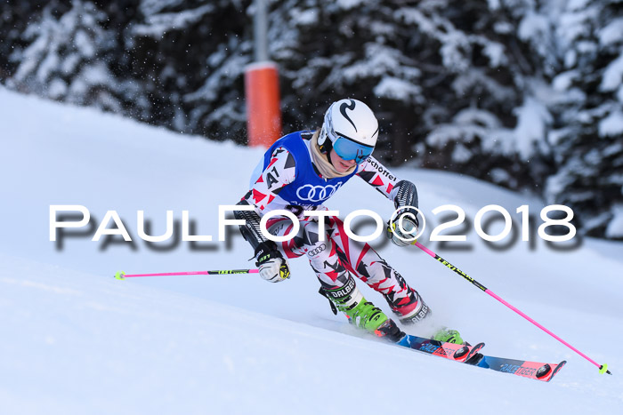 FIS Riesenslalom, Damen + Herren, Oberjoch, Bay. Jugendmeisterschaft, 14.02.2018