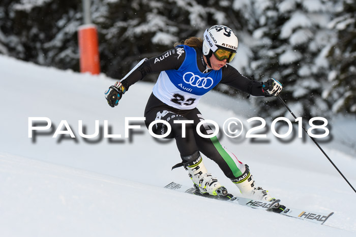 FIS Riesenslalom, Damen + Herren, Oberjoch, Bay. Jugendmeisterschaft, 14.02.2018