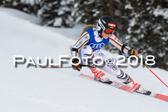 FIS Riesenslalom, Damen + Herren, Oberjoch, Bay. Jugendmeisterschaft, 14.02.2018