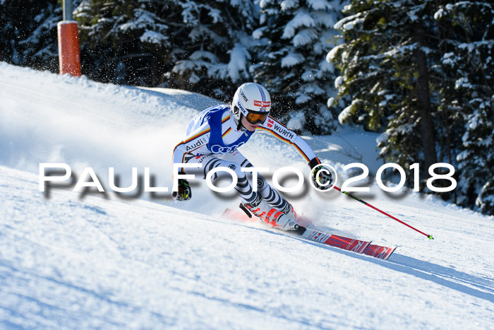 FIS Riesenslalom, Damen + Herren, Oberjoch, Bay. Jugendmeisterschaft, 14.02.2018