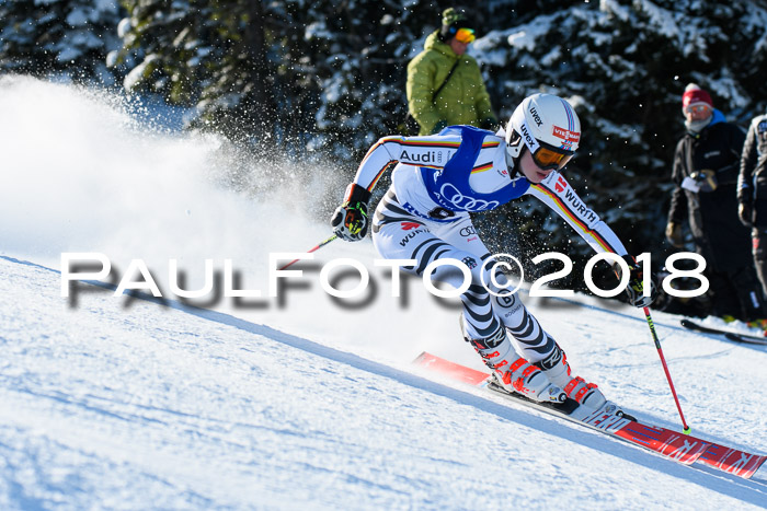FIS Riesenslalom, Damen + Herren, Oberjoch, Bay. Jugendmeisterschaft, 14.02.2018