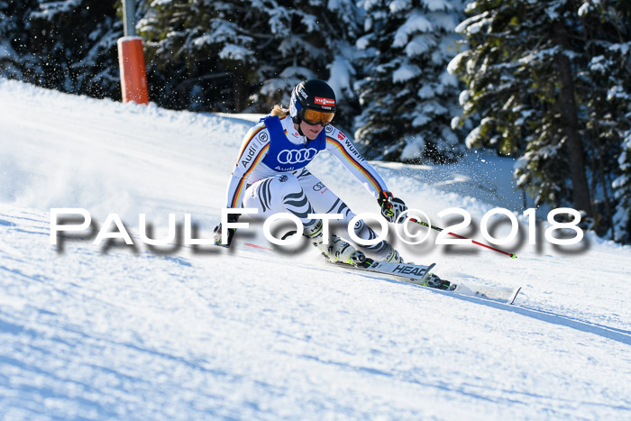 FIS Riesenslalom, Damen + Herren, Oberjoch, Bay. Jugendmeisterschaft, 14.02.2018