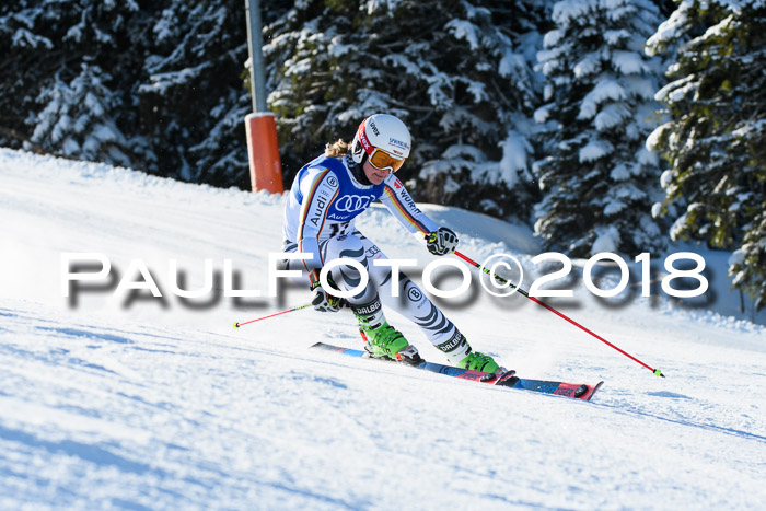 FIS Riesenslalom, Damen + Herren, Oberjoch, Bay. Jugendmeisterschaft, 14.02.2018