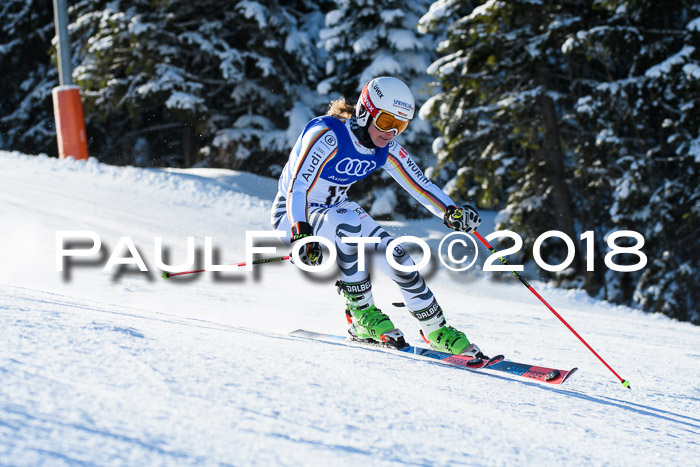 FIS Riesenslalom, Damen + Herren, Oberjoch, Bay. Jugendmeisterschaft, 14.02.2018