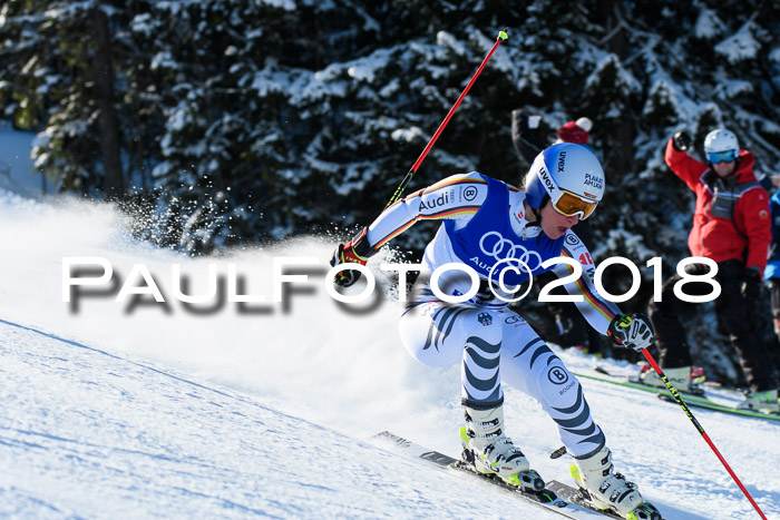 FIS Riesenslalom, Damen + Herren, Oberjoch, Bay. Jugendmeisterschaft, 14.02.2018