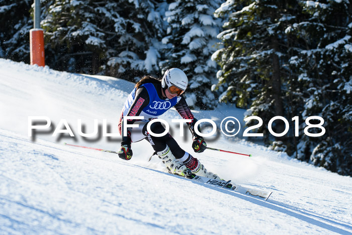 FIS Riesenslalom, Damen + Herren, Oberjoch, Bay. Jugendmeisterschaft, 14.02.2018