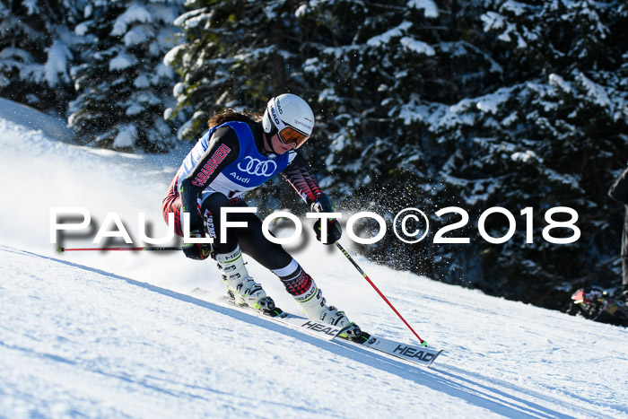 FIS Riesenslalom, Damen + Herren, Oberjoch, Bay. Jugendmeisterschaft, 14.02.2018
