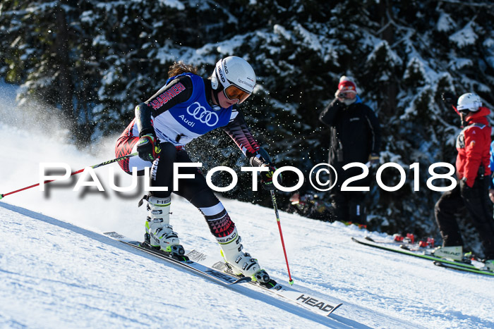 FIS Riesenslalom, Damen + Herren, Oberjoch, Bay. Jugendmeisterschaft, 14.02.2018