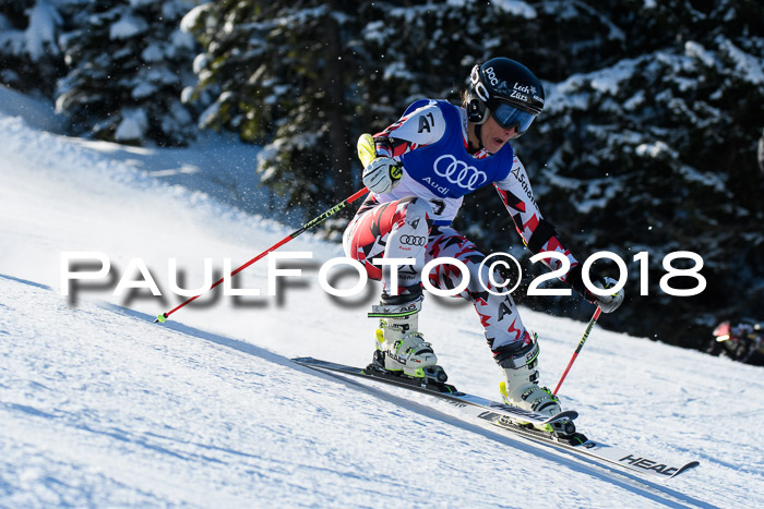 FIS Riesenslalom, Damen + Herren, Oberjoch, Bay. Jugendmeisterschaft, 14.02.2018