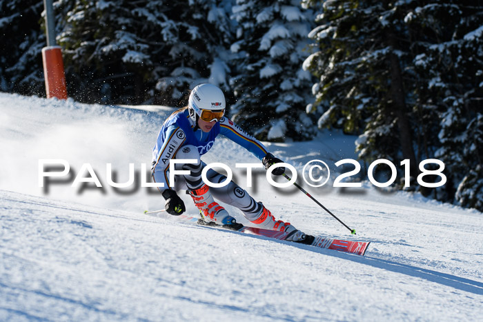 FIS Riesenslalom, Damen + Herren, Oberjoch, Bay. Jugendmeisterschaft, 14.02.2018