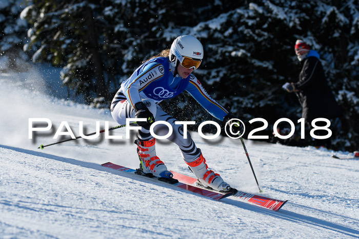 FIS Riesenslalom, Damen + Herren, Oberjoch, Bay. Jugendmeisterschaft, 14.02.2018