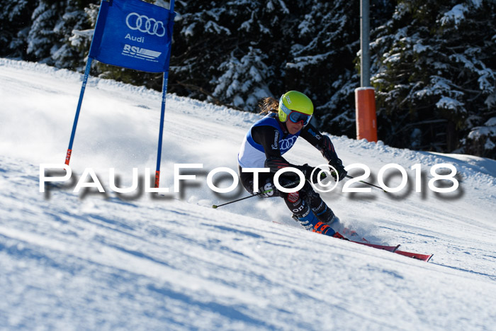 FIS Riesenslalom, Damen + Herren, Oberjoch, Bay. Jugendmeisterschaft, 14.02.2018