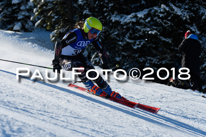 FIS Riesenslalom, Damen + Herren, Oberjoch, Bay. Jugendmeisterschaft, 14.02.2018