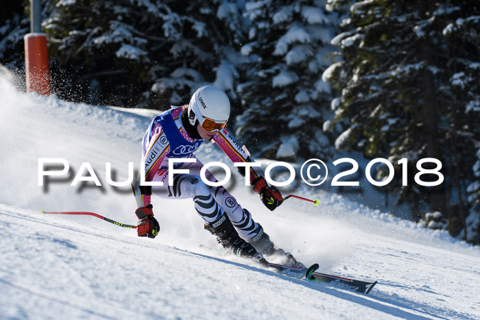 FIS Riesenslalom, Damen + Herren, Oberjoch, Bay. Jugendmeisterschaft, 14.02.2018