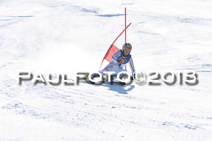 FIS Riesenslalom, Damen + Herren, Oberjoch, Bay. Jugendmeisterschaft, 14.02.2018