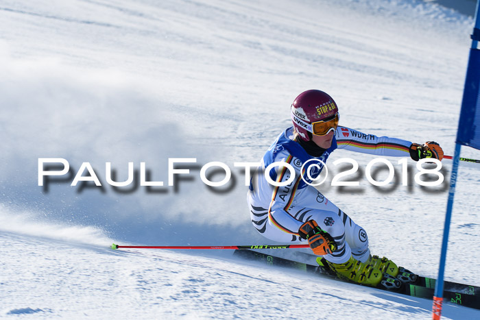 FIS Riesenslalom, Damen + Herren, Oberjoch, Bay. Jugendmeisterschaft, 14.02.2018