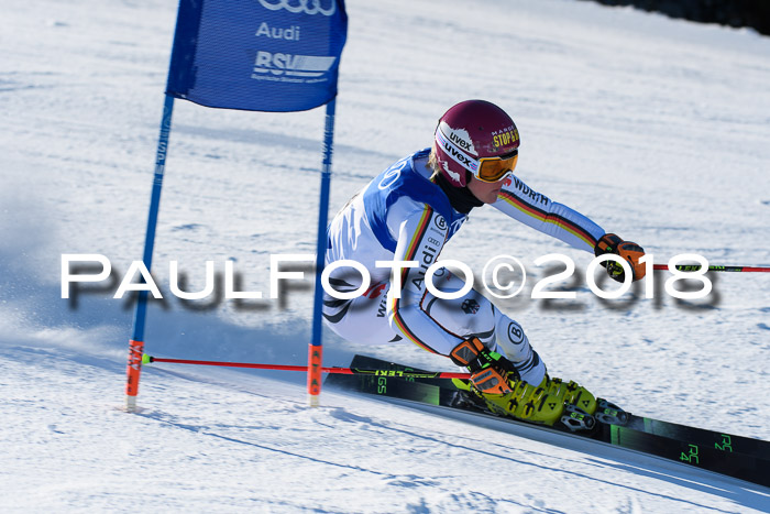 FIS Riesenslalom, Damen + Herren, Oberjoch, Bay. Jugendmeisterschaft, 14.02.2018
