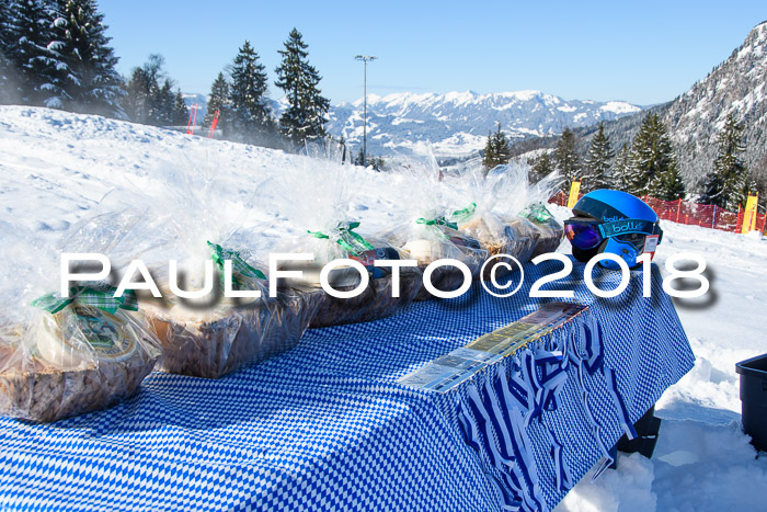 FIS Riesenslalom, Damen + Herren, Oberjoch, Bay. Jugendmeisterschaft, 14.02.2018