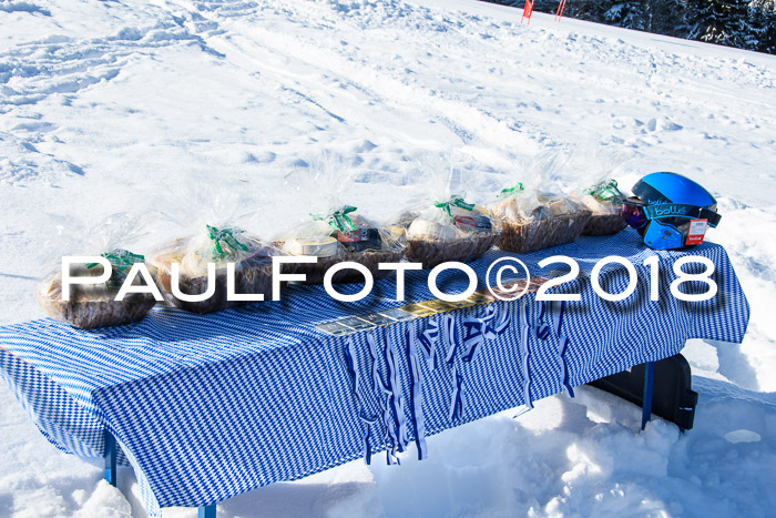 FIS Riesenslalom, Damen + Herren, Oberjoch, Bay. Jugendmeisterschaft, 14.02.2018