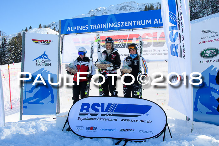 FIS Riesenslalom, Damen + Herren, Oberjoch, Bay. Jugendmeisterschaft, 14.02.2018