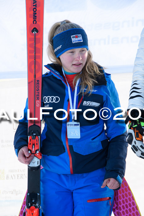 FIS Riesenslalom, Damen + Herren, Oberjoch, Bay. Jugendmeisterschaft, 14.02.2018