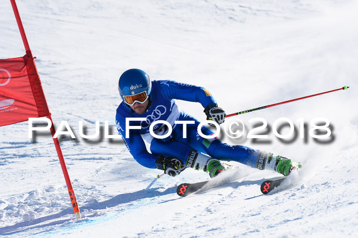 FIS Riesenslalom, Damen + Herren, Oberjoch, Bay. Jugendmeisterschaft, 14.02.2018