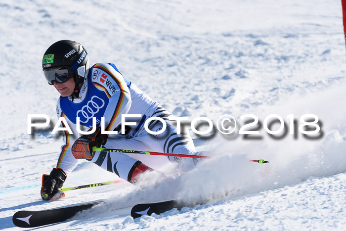 FIS Riesenslalom, Damen + Herren, Oberjoch, Bay. Jugendmeisterschaft, 14.02.2018