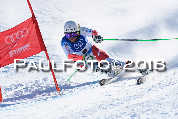 FIS Riesenslalom, Damen + Herren, Oberjoch, Bay. Jugendmeisterschaft, 14.02.2018