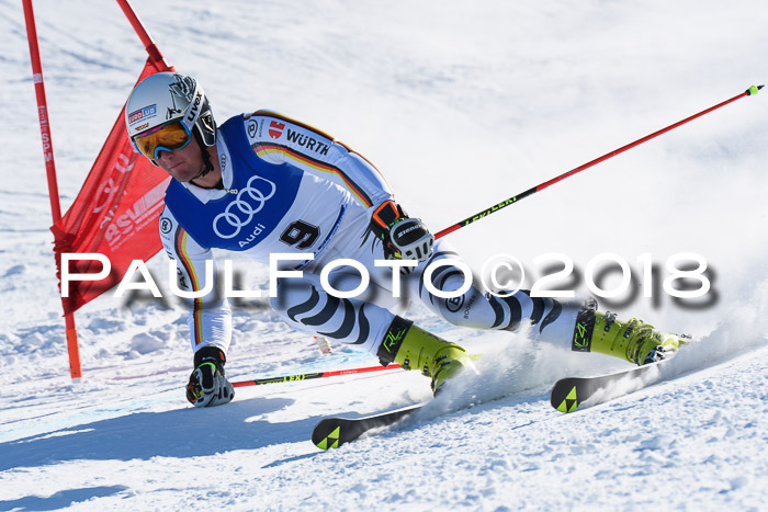 FIS Riesenslalom, Damen + Herren, Oberjoch, Bay. Jugendmeisterschaft, 14.02.2018