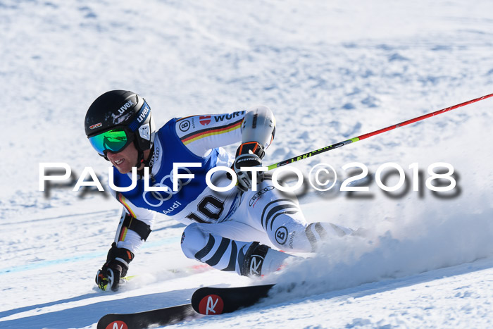 FIS Riesenslalom, Damen + Herren, Oberjoch, Bay. Jugendmeisterschaft, 14.02.2018