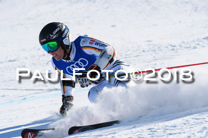 FIS Riesenslalom, Damen + Herren, Oberjoch, Bay. Jugendmeisterschaft, 14.02.2018