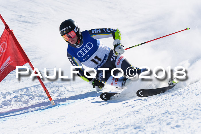 FIS Riesenslalom, Damen + Herren, Oberjoch, Bay. Jugendmeisterschaft, 14.02.2018