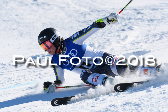 FIS Riesenslalom, Damen + Herren, Oberjoch, Bay. Jugendmeisterschaft, 14.02.2018