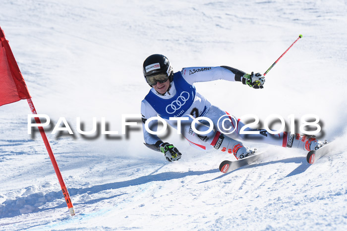 FIS Riesenslalom, Damen + Herren, Oberjoch, Bay. Jugendmeisterschaft, 14.02.2018