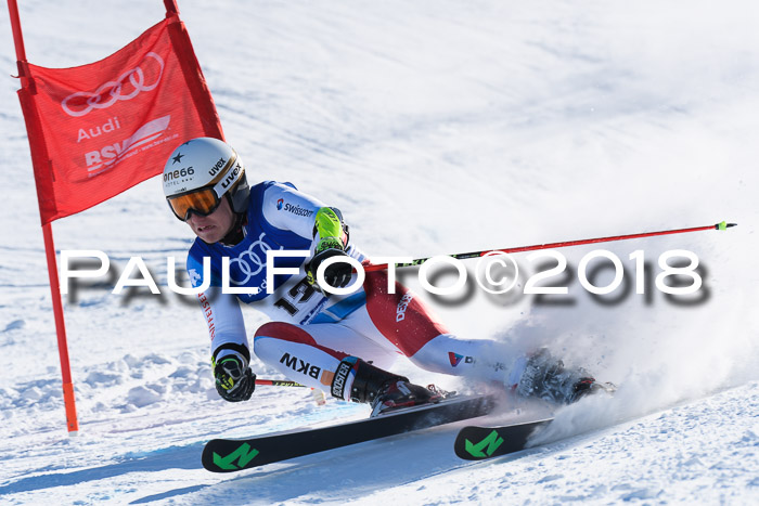 FIS Riesenslalom, Damen + Herren, Oberjoch, Bay. Jugendmeisterschaft, 14.02.2018